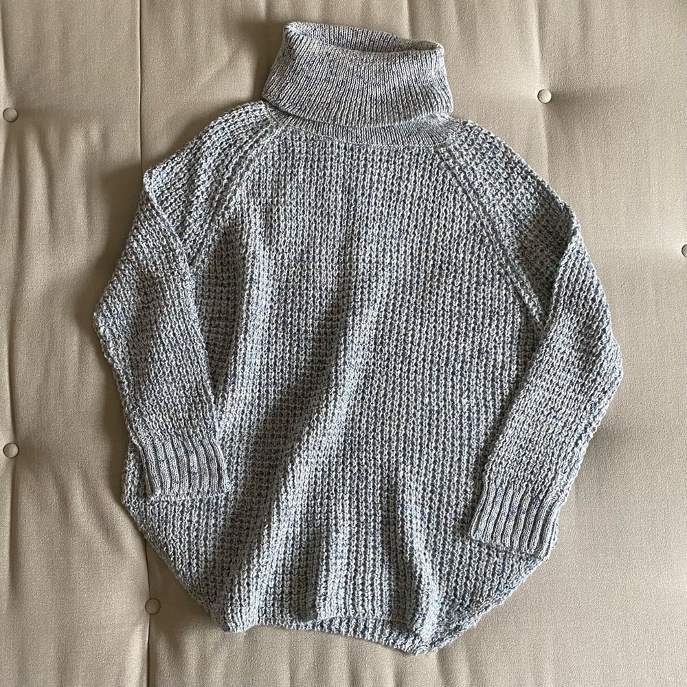 Free People Funnel Neck Sweater